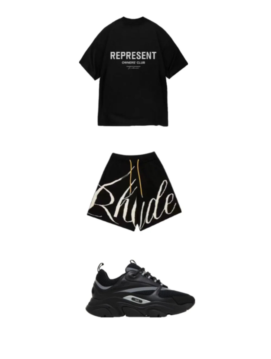 חליפה משולבת - b22 & “Represent” & rhude