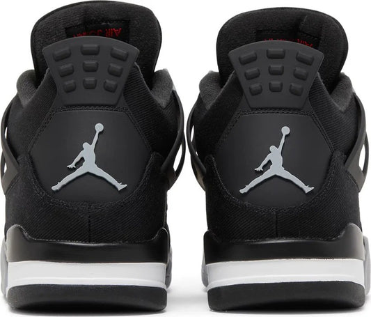 Air Jordan 4 Retro – Black Canvas