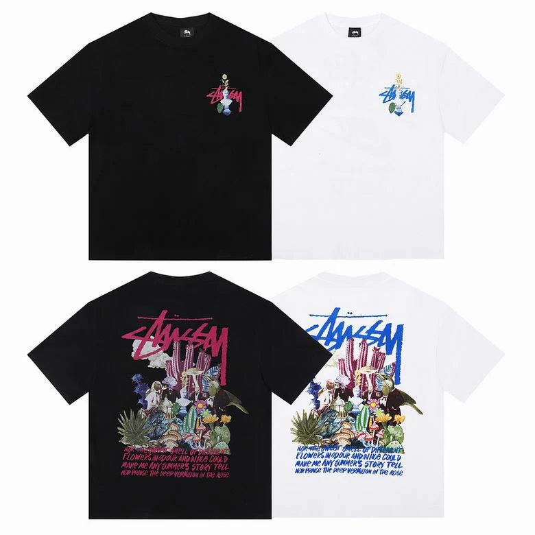 חולצה קצרה - stussy