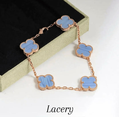 צמידי תלתן - זהב