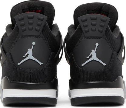 Air Jordan 4 Retro – Black Canvas