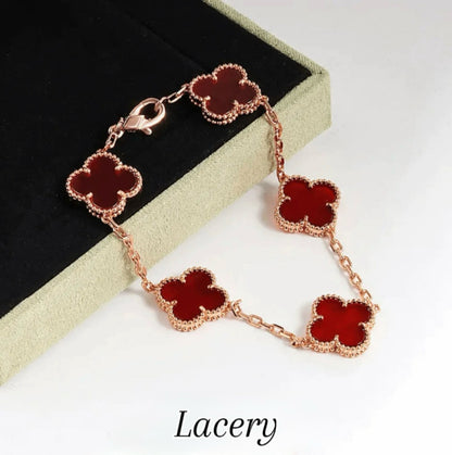 צמידי תלתן - זהב