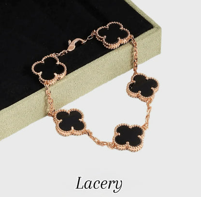 צמידי תלתן - זהב