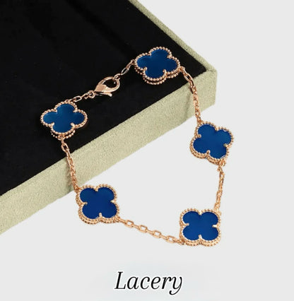 צמידי תלתן - זהב