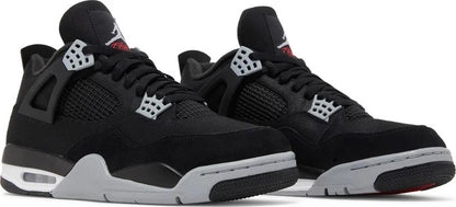 Air Jordan 4 Retro – Black Canvas