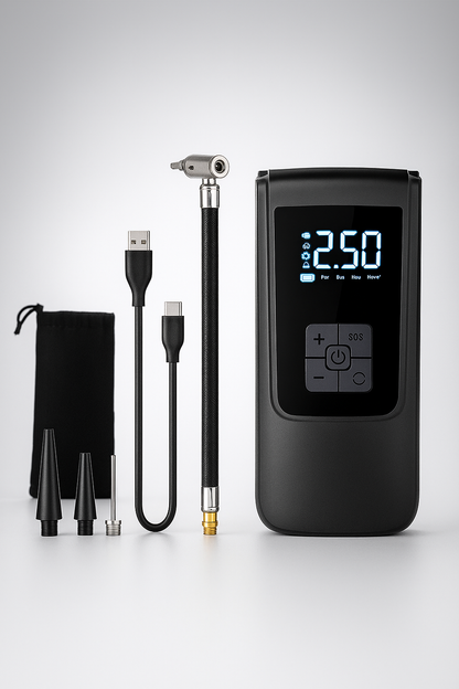 מנפח גלגלים נטען